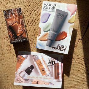 Sephora Sample Set - brand new, never used! Make Up Forever and NARS.